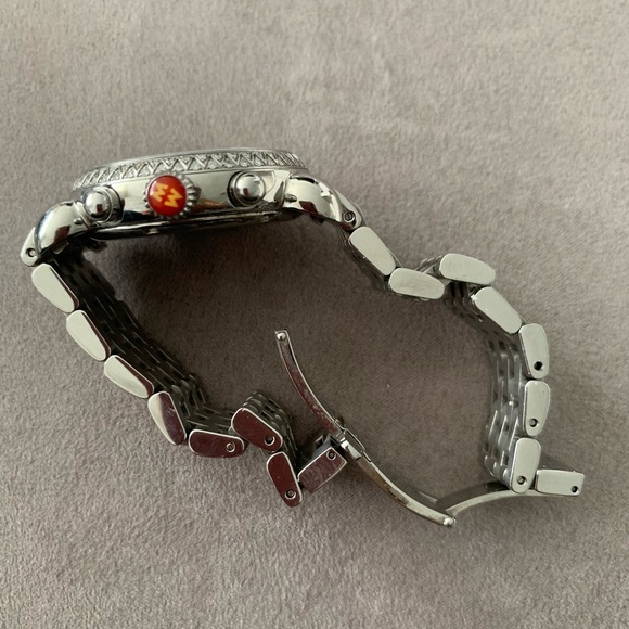 Michele CSX 36 Diamond Bezel Chronograph Watch - Picture 11 of 17